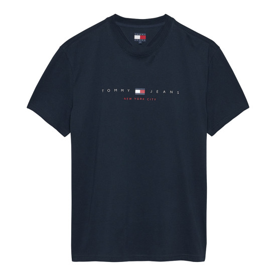 Tommy Hilfiger Ανδρική κοντομάνικη μπλούζα Regular Flag Linear Tee